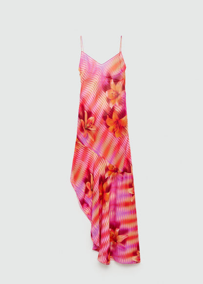 Bryn Asymmetrical Maxi Dress - Eva Rose Boutique