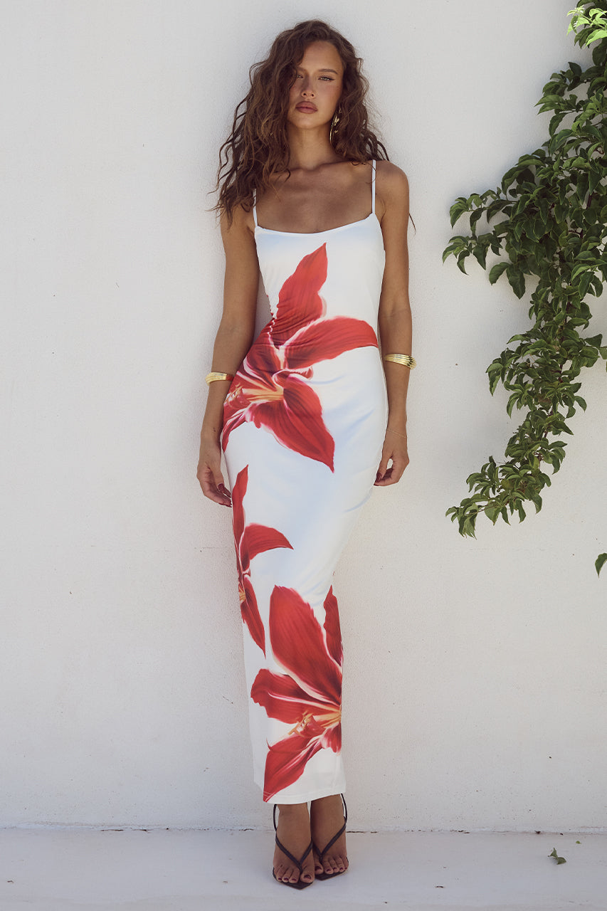 Floral Bodycon Dresss - Eva Rose Boutique