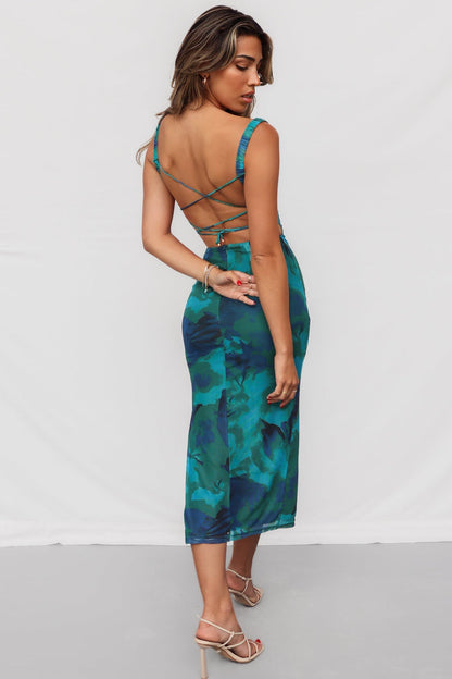 Greer Backless Cocktail Dress - Eva Rose Boutique