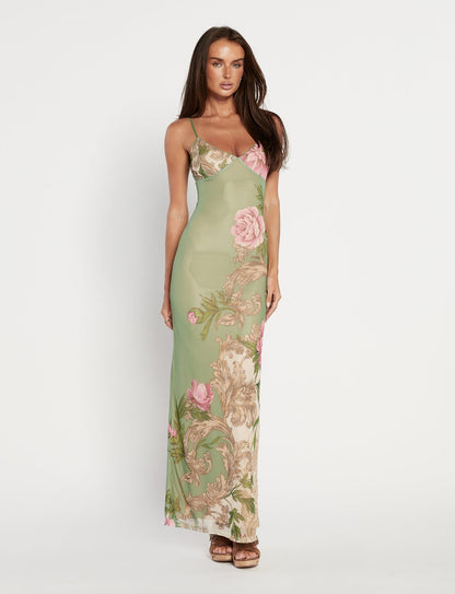 Neve Floral Bodycon Dress - Eva Rose Boutique