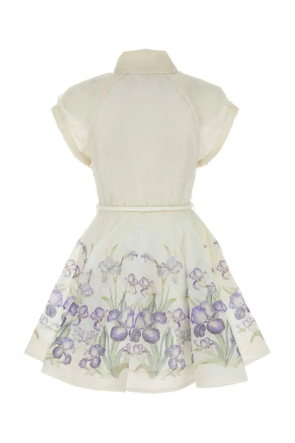 Liora White Collared Dress - Eva Rose Boutique